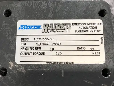 NEW MORSE 133Q56R60