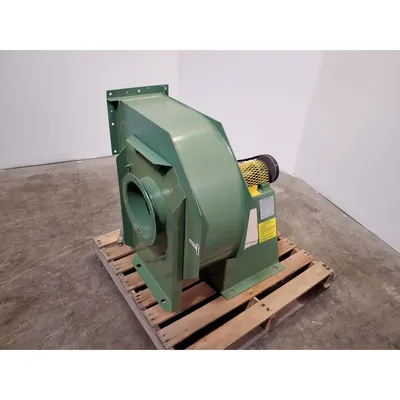 Used 2,000 CFM @ 6" SP 5HP Centrifugal Fan - Radial Blade