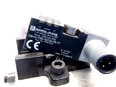 Used Norgren/ Pepperl + Fuchs Pneumatic Power Clamp/ Inductive Sensor Pneumatic Cylinders Michigan US | Maverick Industrial Sales #1401648