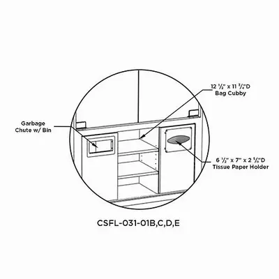 CAYUGA _UNKNOWN_ Pastry Case w Ledge | Harvest Equipment and Fabrication Inc (7)