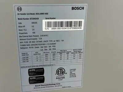 New | in-Stock BOSCH BVA – 24WN1 – M20 Miscellaneous MRO Ohio US | HGR 24 #1175390