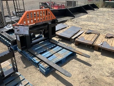 Used WOLVERINE FK-11-48 SKID STEER PALLET FORK Pallet Forks Michigan US | Miedema Asset Management Group #1468693