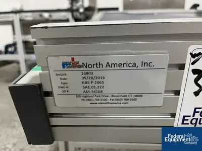 Used Optel Optel OP300 Case Label Inspection System with mk North America GUF-P 2000-AC Conveyor Inspection Machines Ohio US | Federal Equipment Company #1566200