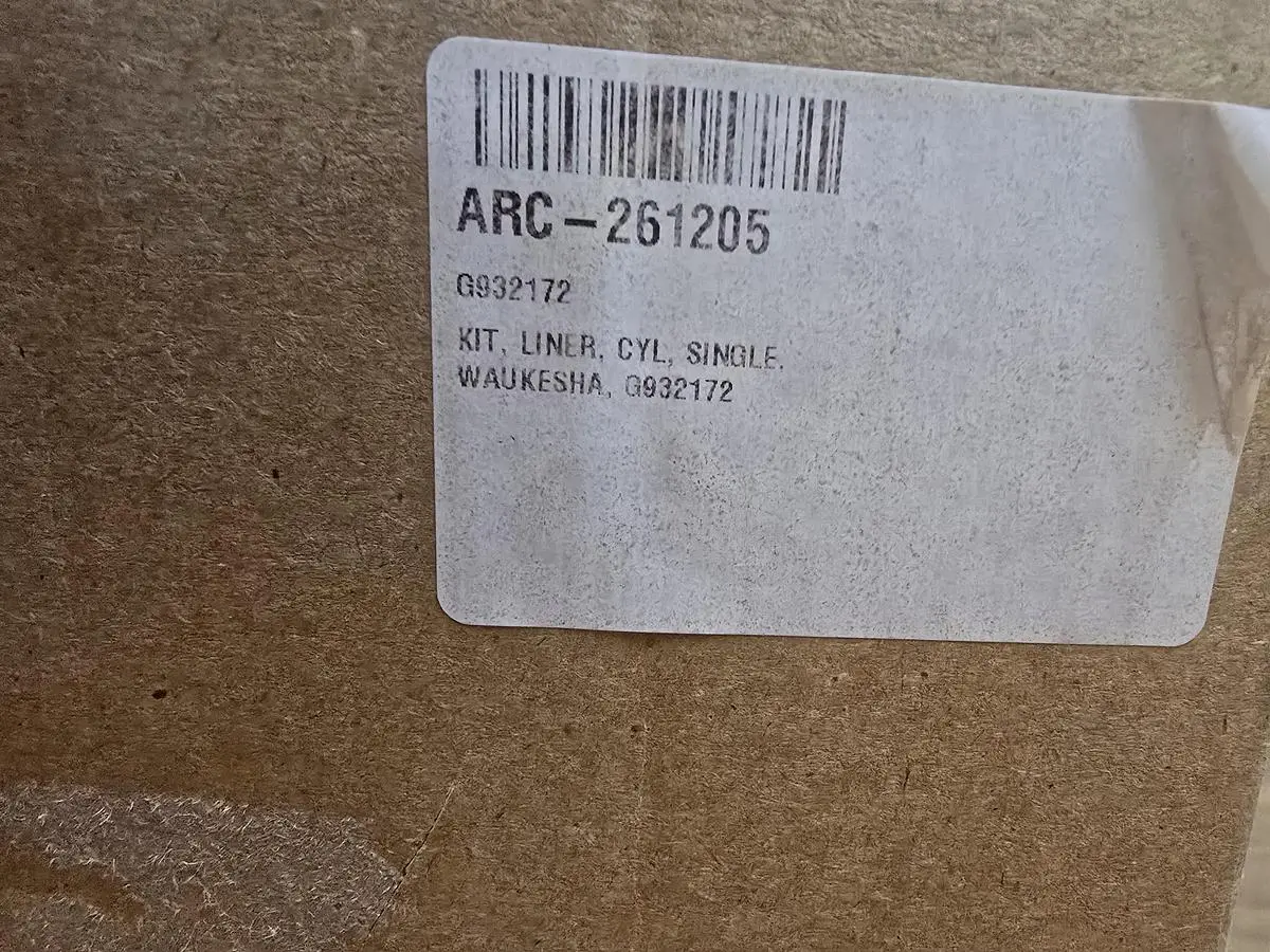 Waukesha Cylinder Liner Kit  PN: G932-172