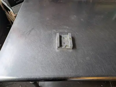 DUKES STAINLESS STEEL COMMERCIAL PREP TABLE