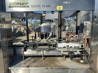 Labeler, Pressure Sensitive, Gernep, Mdl Doluta 10-64, 6" #S744276