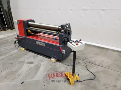 Akyapak ASM140-12/5.0 (4' x 1/4") 3 Roll Plate Bending Roll - NEW