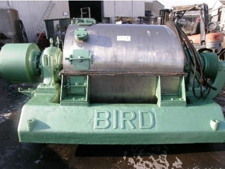 Bird 36 x 50 solid bowl decanter centrifuge, SS.