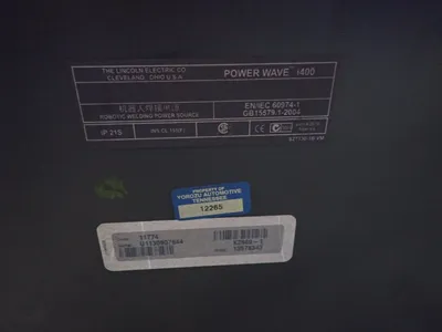 USED LINCOLN ELECTRIC POWER WAVE I400