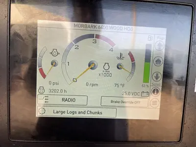 USED 2019 MORBARK 6400XT ON TRACKS