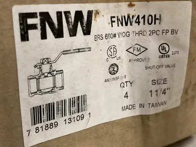 New | in-Stock FNW FNW410H Pump & Valve Parts Ohio US | Surplus Asset Holdings #1241897