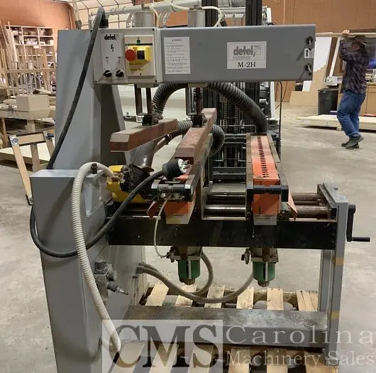 Used DETEL M2H BORING MACHINE Woodworking Horizontal Boring Machines | CAROLINA MACHINERY SALES #421204