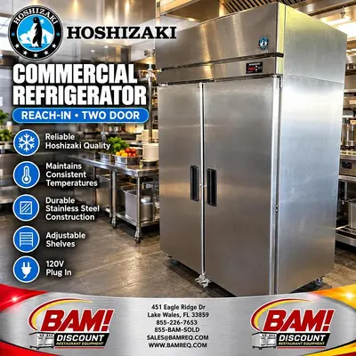 Used HOSHIZAKI RH2-SSB Refrigerators Florida US | BAM Discount Restaurant Equipment #1128904