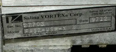 USED SALINA VORTEX FA12-WS2-X