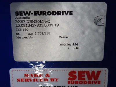 USED SEW RX67 DRN80M4/C