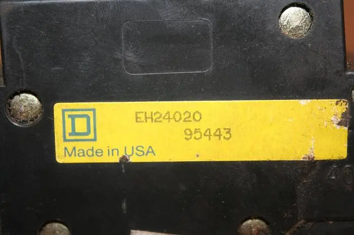 Used SQUARE D EH24020 Circuit Breakers Michigan US | Ideal Machinery #701470