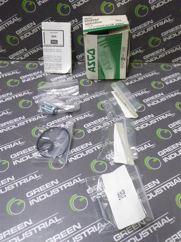 ASCO 097813 Solenoid Valve Rebuild Kit New NIB