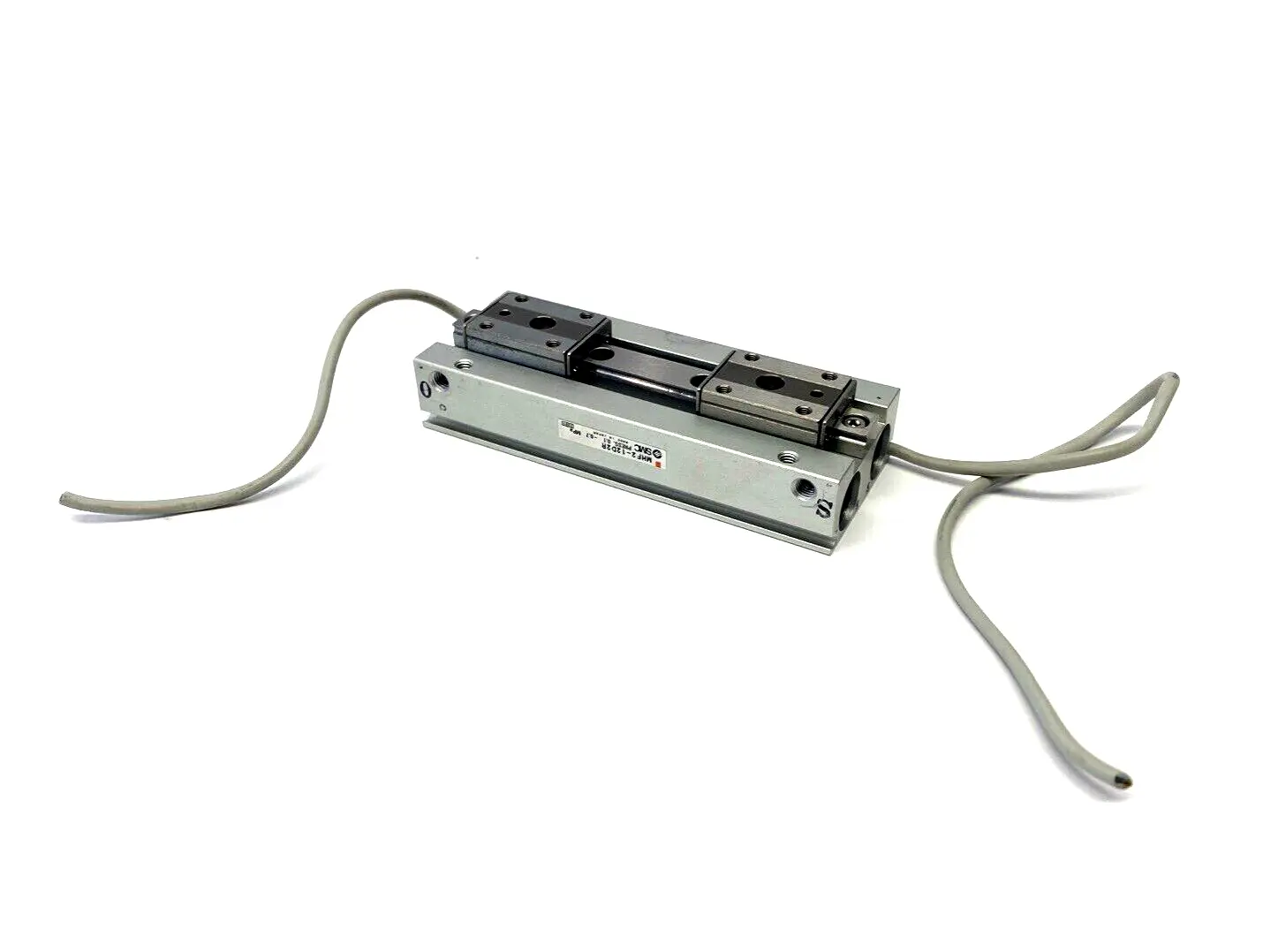 MHF2-12D2R | SMC  Low Profile 2-Finger Pneumatic Gripper, 12mm Bore, Long Stroke - Used