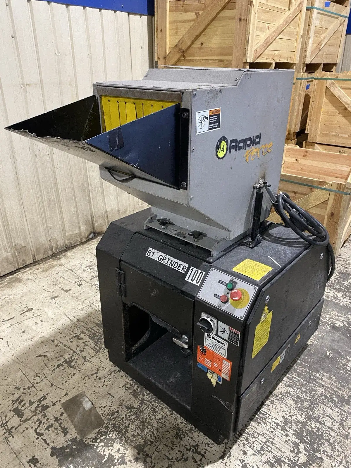 Used Rapid Force F-14 Granulators Michigan US | Maverick Industrial Sales #1400716