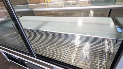 171-0313 60" Self Contained Full Service Seafood Meat Case Cooler