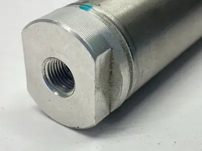 USED SMC PNEUMATIC CYLINDER 1-1/16" BORE 6" STROKE