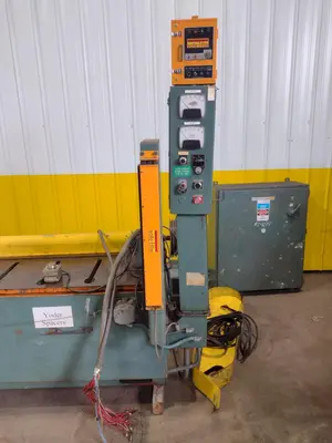 6 STAND X 8" X 1.5" YODER MODEL M1-1/2 ROLLFORMER, 16 STAND BASE: YOBRO #24215