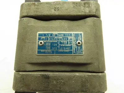 Jamesbury 4A 3600 1-1/2" Ball Valve PTFE Seat CF8M 1200psi 3-Piece