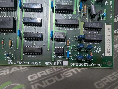 Yaskawa JEMP-CP02C Motionpack Teach Pendant Control Board DF8305740-B0 Used