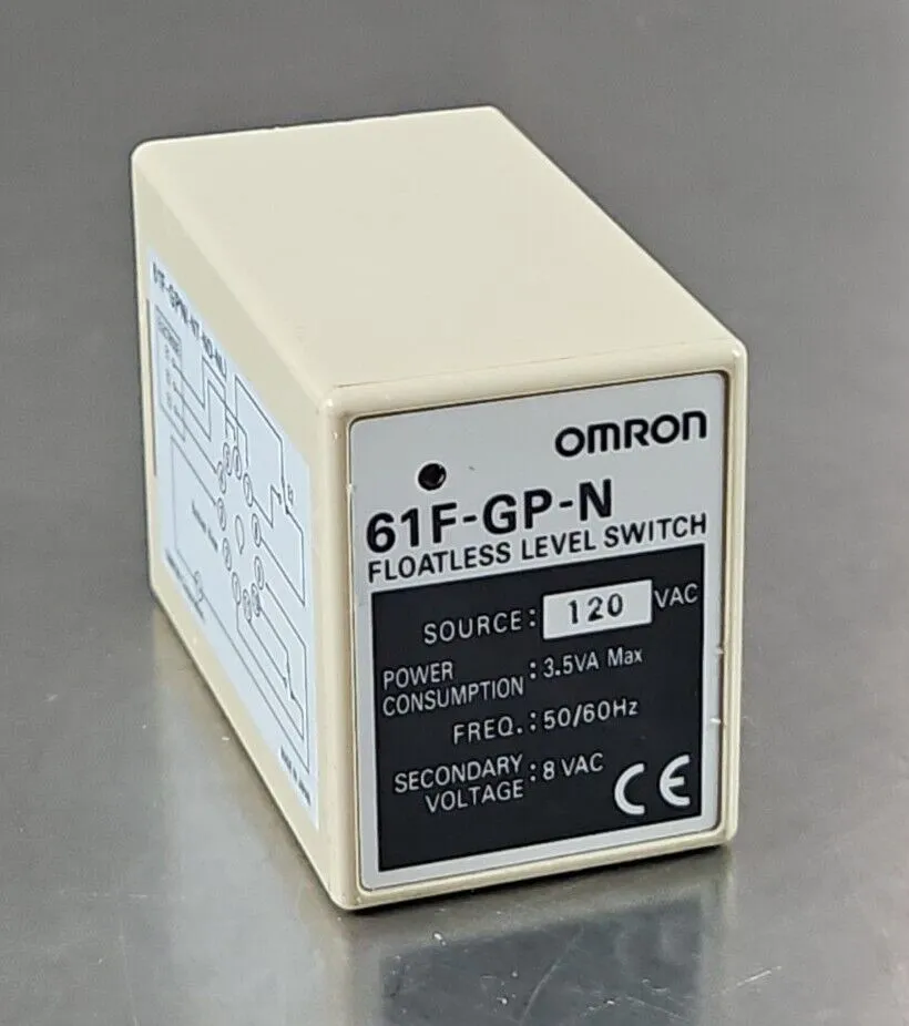 Omron 61F-GP-N FLOATLESS LEVEL SWITCH. 4C-24