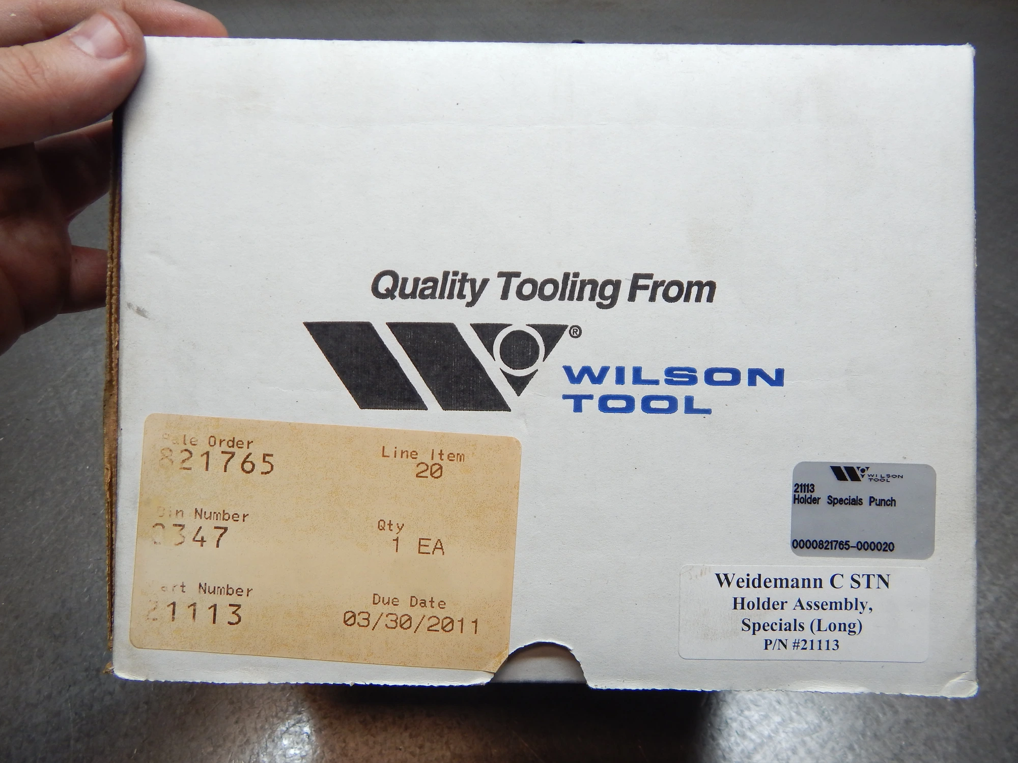 USED WILSON TOOL 21113
