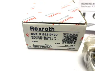 NEW BOSCH REXROTH BALL RUNNER GUIDE BLOCK KWD-015-SNS-C0-N-1
