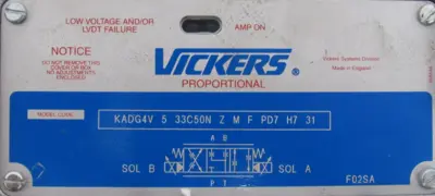 NEW VICKERS KADG4V-5-33C50N-Z-M-F-PD7-H7-31 PROPORTIONAL VALVE