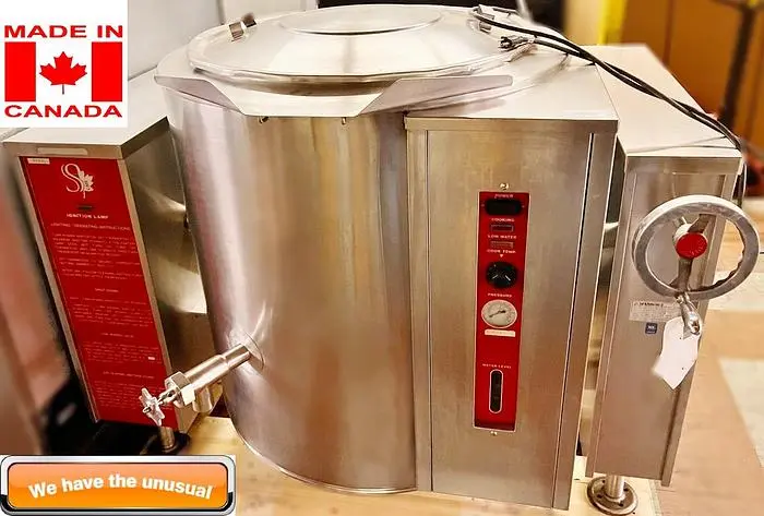 Used STEAM CAN GLT-40 Steam Cooking Equipment British Columbia CA | Surrey Food Equipment #432322