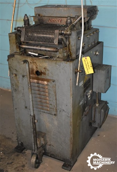 12" X 0.050" LITTELL "312-7PDL" 7-ROLL COIL FEED & STRAIGHTENER w/ADJUSTABLE STOCK THICKNESS - 10 to 60 FPM
