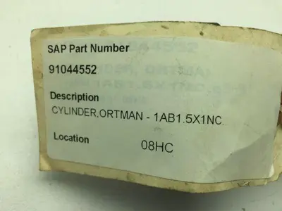 New | in-Stock ORTMAN FLUID POWER _UNKNOWN_ Pneumatic Cylinders | Arrow Industrial #633538