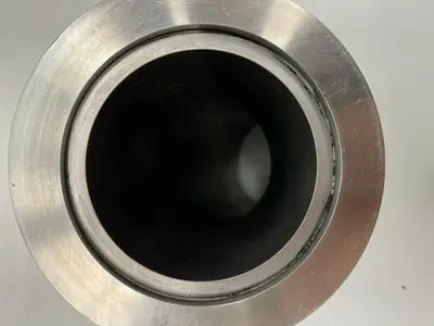 Stainless Steel Elbow 90 Degrees 3 5/8" KF Vacuum Fitting