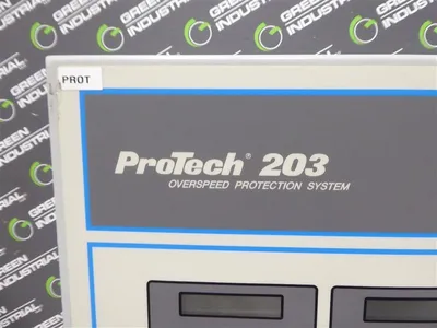 Woodward ProTech 203 8200-209 Generator Overspeed Protection System Rev. L Used