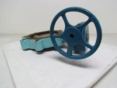 Dezurik 9207954 8" Butterfly Valve Flanged EPDM Seat Manual Gear Actuator