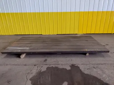 63" x 122" T-SLOTTED LAYOUT PLATE: STOCK #18316