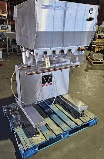 Used 2005 AESUS LABELLING SYSTEMS ECOCAP IV Cappers Quill - Tighteners - Retorquers Pennsylvania US | Ferguson Packaging Machinery #296129