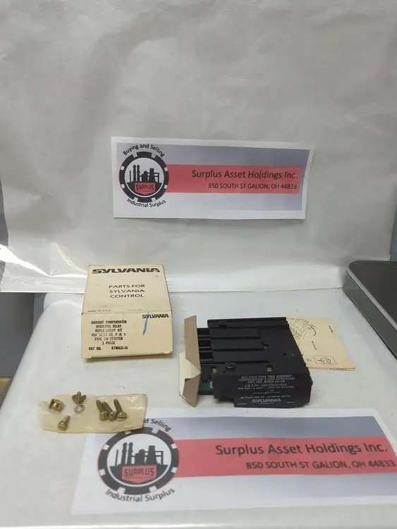 New | in-Stock SYLVANIA KTMA31-15 Miscellaneous Equipment (Electrical & Power) | Surplus Asset Holdings #1202155