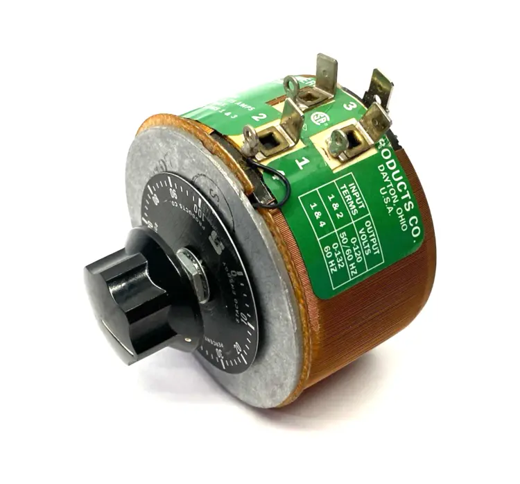 Used STACO TYPE 171 VARIABLE CONTROL TRANSFORMER 120V INPUT, 1.75A OUTPUT Transformers | Maverick Industrial Sales #1100024