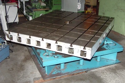 78"x96" GIDDINGS & LEWIS Airlift Rotary Table