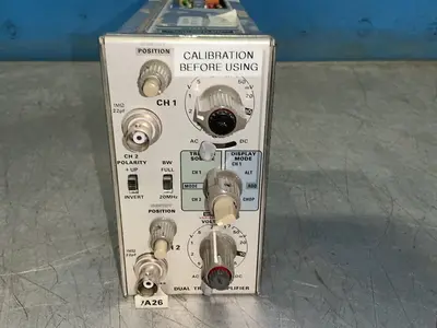 Used TEKTRONIX 7A26 Oscilloscope Accessories Ohio US | HGR 24 #1463418