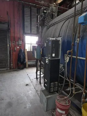 Hurst 850HP Gas Fired Boiler