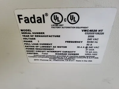 2006 FADAL VMC-4020HT Vertical Machining Centers | Midstate Machinery (4)