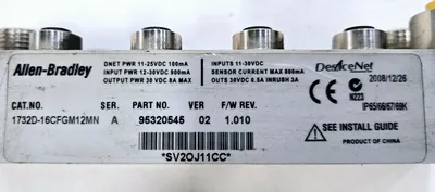 USED ALLEN BRADLEY 1732D-16CFGM12MN