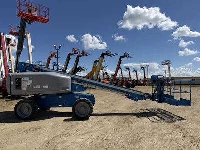 Used 2013 GENIE S-60 X TELESCOPIC BOOM LIFT Telescopic Boom Lifts Alberta CA | Adcock Equipment #1490060