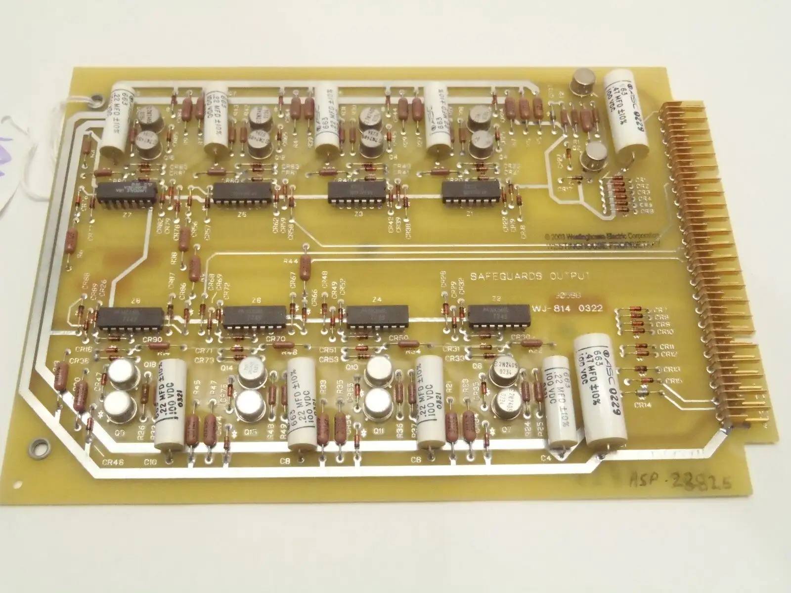 New | in-Stock Westinghouse Safeguards Output Board PLC Processors Michigan US | Maverick Industrial Sales #1407066
