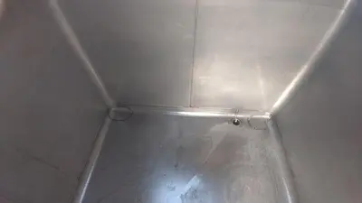 Tank, 350 Gallon, 316 Stainless Steel, LiquiTote, #5991126